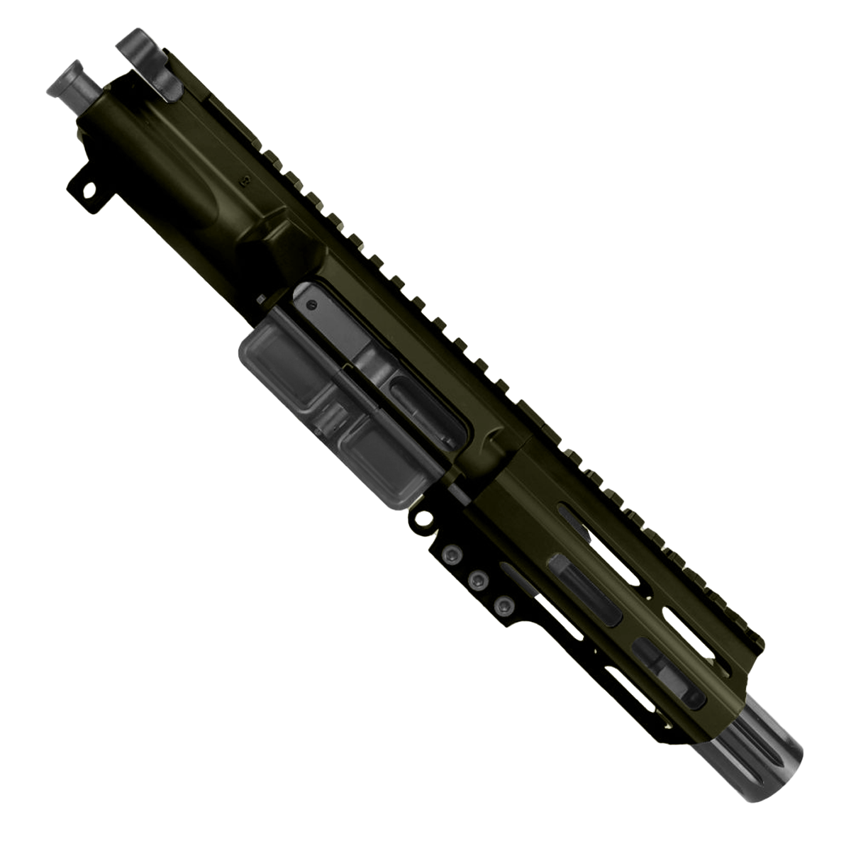 AR9 9mm Pistol Upper Assembly 4" Barrel MLOK Handguard Complete w/ Charging Handle - Magpul ODG