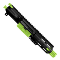 AR9 9mm Two-Tone Pistol Upper Assembly 4" Barrel MLOK Handguard Complete w/ Charging Handle - Black and Zombie Green
