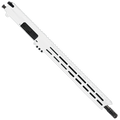 AR 9mm Upper Assembly 16" Nitride Barrel W/ Custom 15" M-LOK & Charging Handle - Storm Trooper White