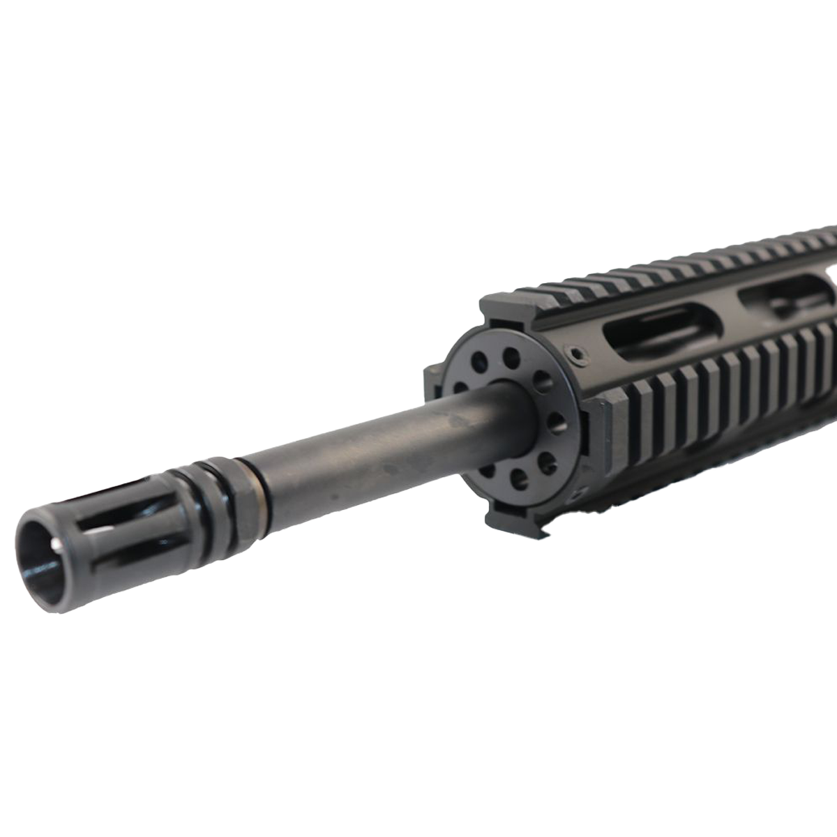 AR 9mm Upper Assembly 16" Barrel W/ 12" Quadrail Handguard w/ Charging Handle