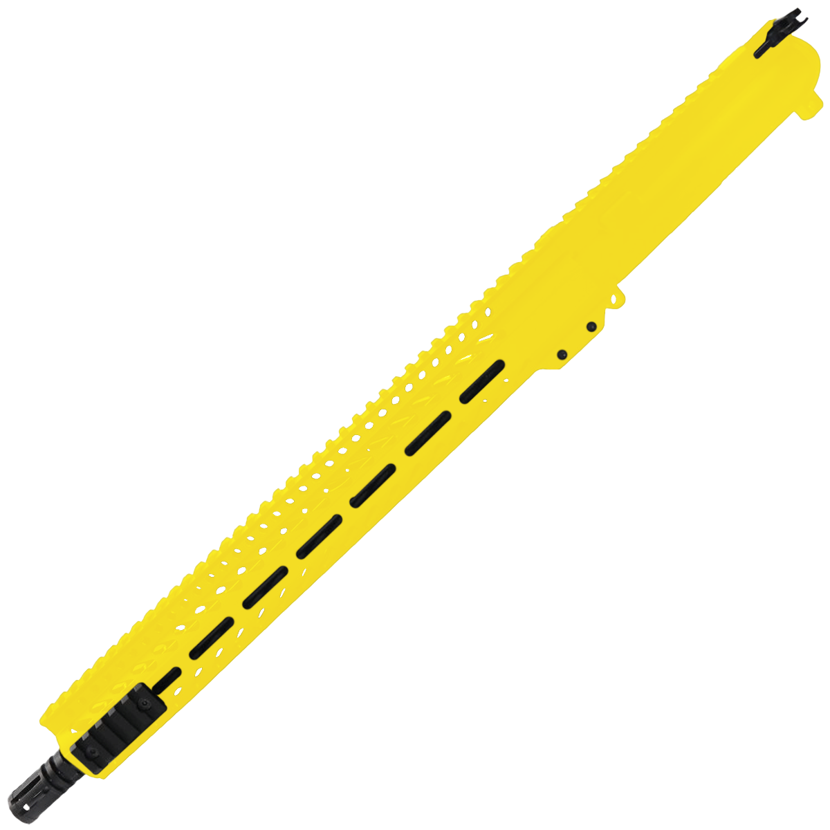 AR 9mm Upper Assembly 16" Barrel W/ Slim M-LOK w/ Charging Handle - Lemon Zest