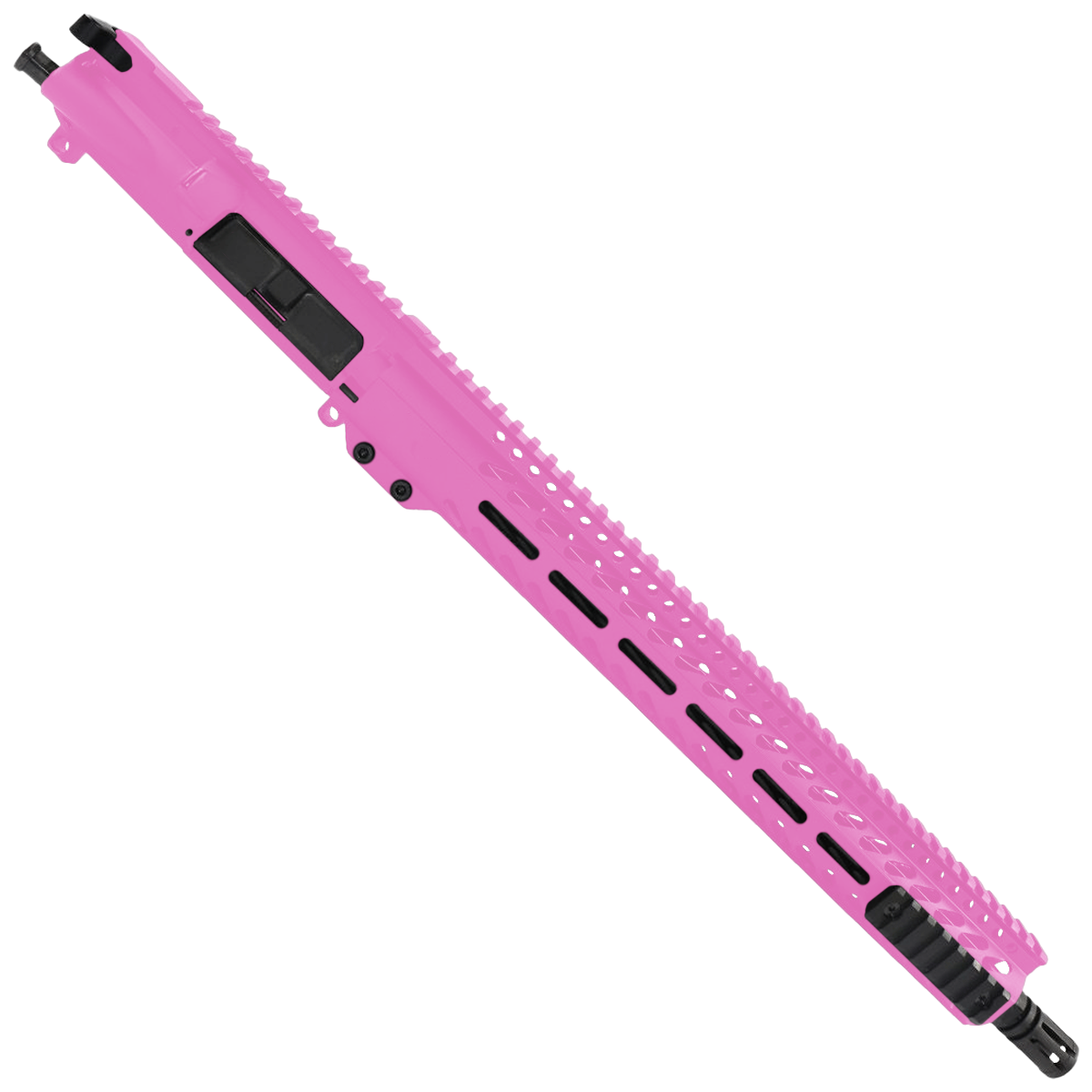 AR 9mm Upper Assembly 16" Barrel W/ Slim M-LOK w/ Charging Handle - Sig Pink