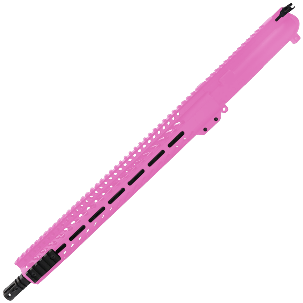 AR 9mm Upper Assembly 16" Barrel W/ Slim M-LOK w/ Charging Handle - Sig Pink