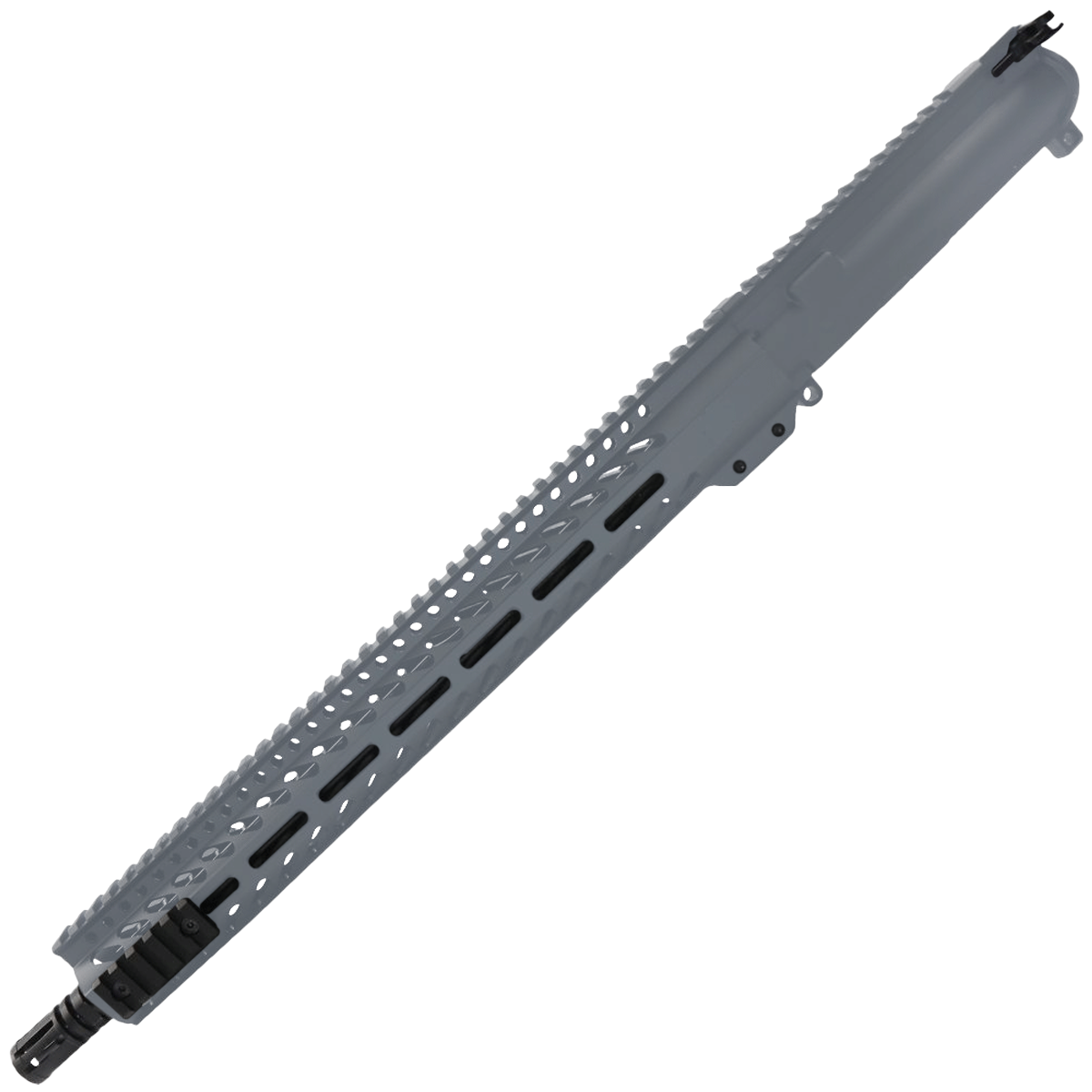 AR 9mm Upper Assembly 16" Barrel W/ Slim M-LOK w/ Charging Handle - Sniper Gray
