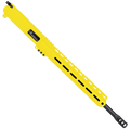 AR9 9mm Rifle Billet Upper Assembly 16" Barrel MLOK Handguard Complete w/ Charging Handle - Cerakote Lemon Zest