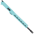 AR9 9mm Rifle Billet Upper Assembly 16" Barrel MLOK Handguard Complete w/ Charging Handle - Robins Egg Blue