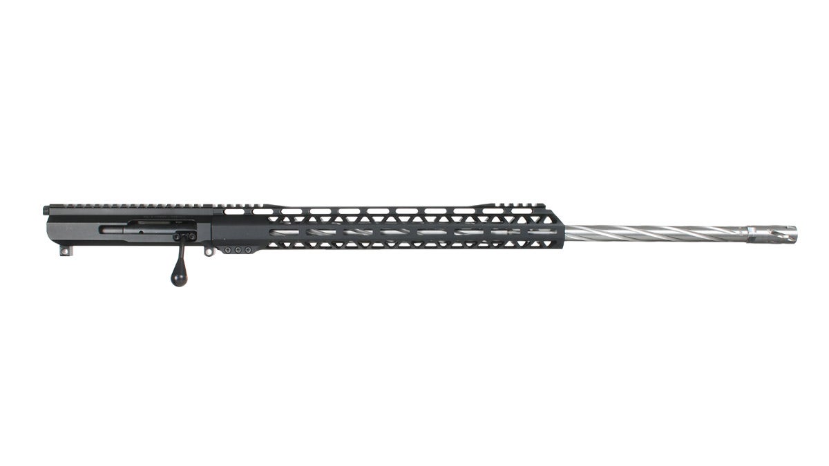 BC-15 6mm ARC Bolt Action Style Upper Assembly, 24" Stainless Heavy Barrel, 1:8 Twist, Spiral Flutes, MLOK 15" Split Rail