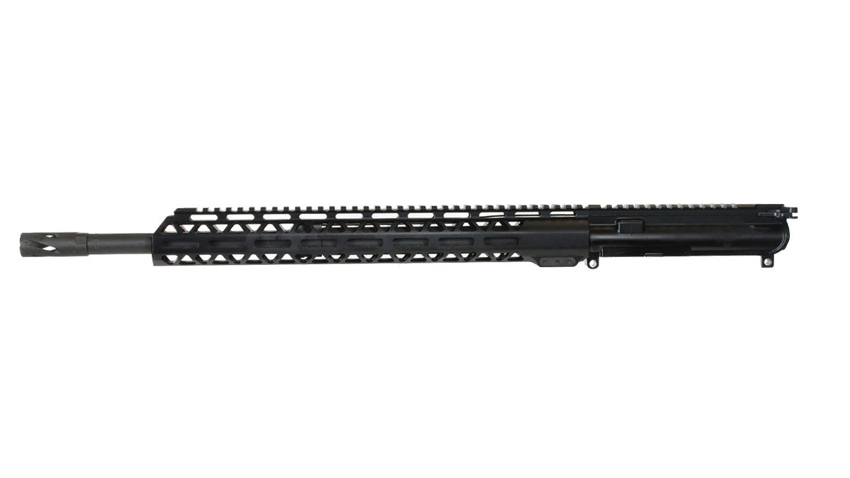 BC-15 .223 Wylde Forged Complete Upper Assembly, 18" Parkerized Heavy Barrel, 1:8 Twist, Mid Length Length Gas System, 15" M-LOK Rail