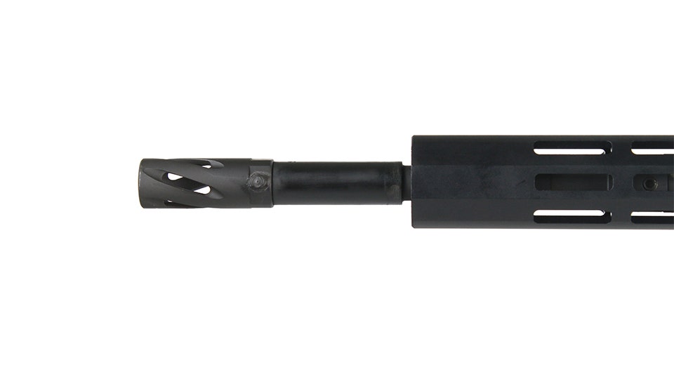 BC-15 5.56 NATO Side Charging Upper, 14.5" Parkerized Contour, Pinned and Weld Flash Hider, 1:7 Twist, Carbine Length Gas System, MLOK Split Rail