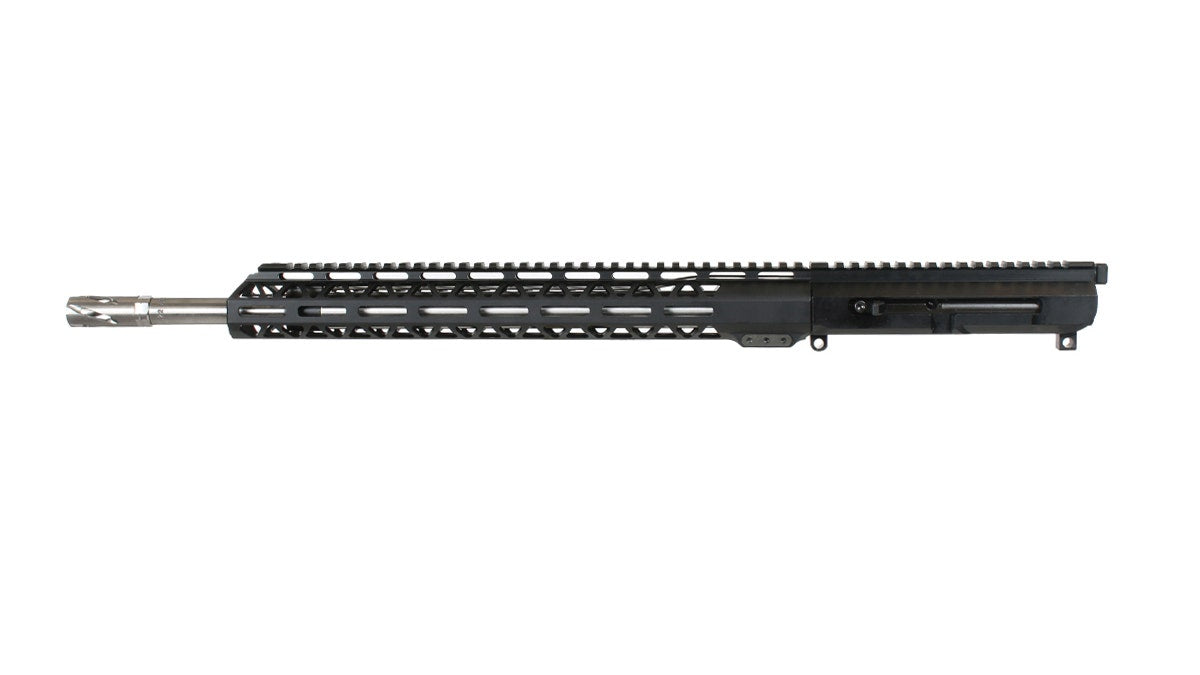 BC-15 .22 ARC Left Side Charging Right Eject Complete Upper Assembly, 18" Stainless Heavy Barrel, 1:7 Twist, Rifle Length Gas System, 15" M-LOK Rail