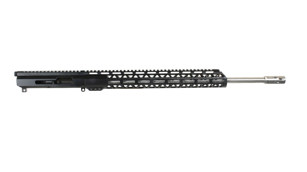 .22 Long Rifle Side Charging Complete Upper Assembly, 20" Stainless Heavy Barrel, 1:16 Twist, 15" M-LOK Rail