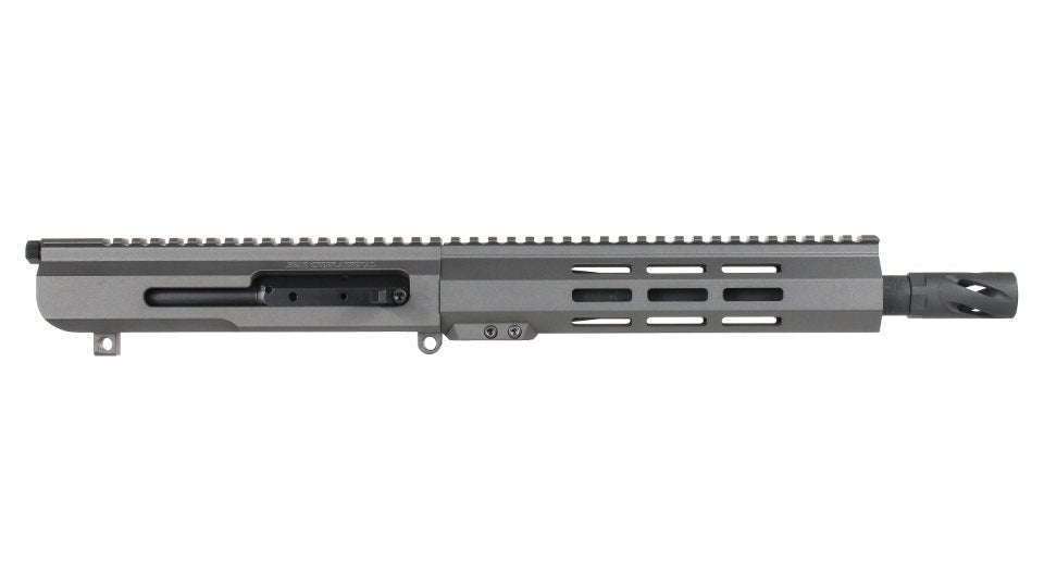 BC-10 8.6 Blackout Right Side Charging Upper, 10.5" Parkerized SOCOM Barrel, 1:3 Twist, Pistol Length Gas System, 9.5" MLOK Split Rail