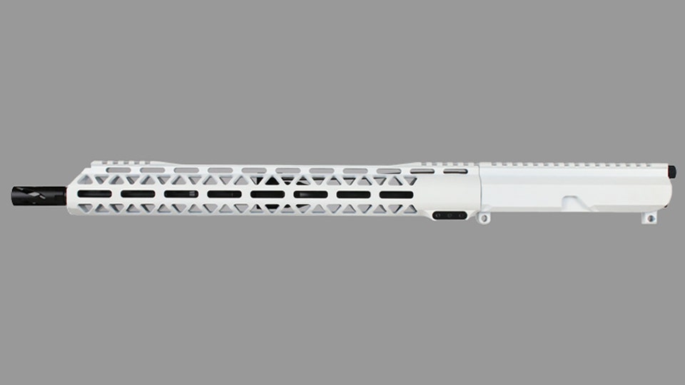 BC-15 7.62x39 Right Side Charging Upper, 16" Parkerized Heavy Barrel, 1:10 Twist, Carbine Length Gas System, 15" MLOK