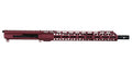 BC-15 .223 Wylde Frosted Cranberry Cerakote Side Charging Complete Upper Assembly, 16" Black Nitride Mid Weight Barrel, 1:8 Twist, Mid Length Length Gas System, 15" M-LOK Rail