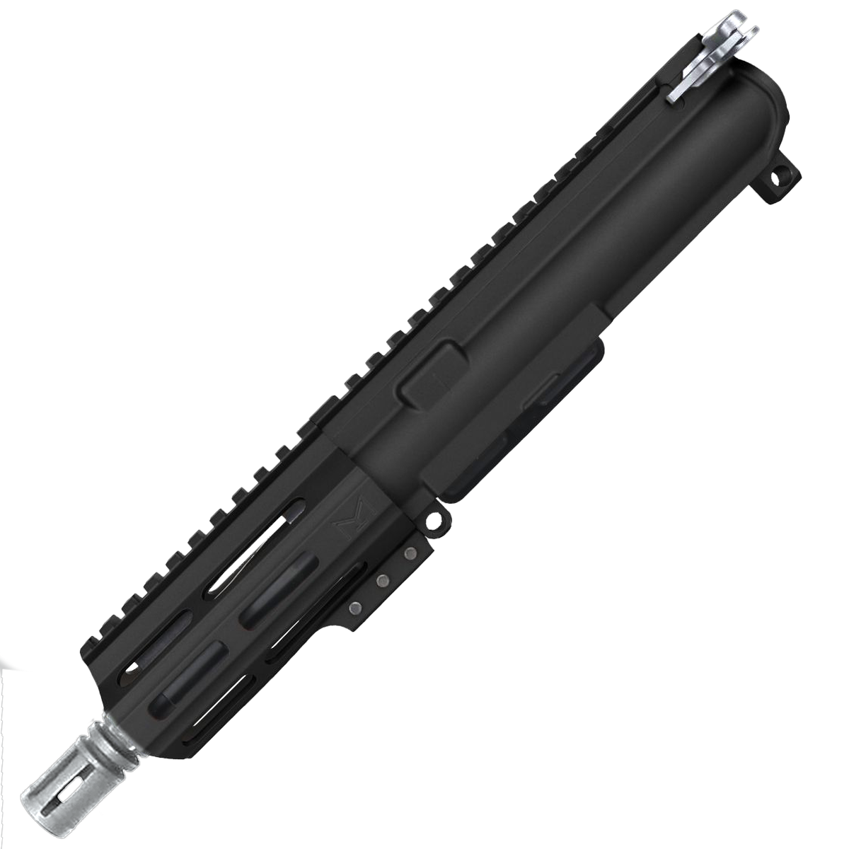 AR-15 .223/5.56 5'' FORGED UPPER ASSEMBLY WITH 4.5'' HANDGUARD AND COLOR OPTION BUNDLE - Tungsten Gray