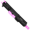 AR-15 .300 Blackout 5'' FORGED UPPER ASSEMBLY WITH 4.5'' HANDGUARD AND COLOR OPTION BUNDLE - Black and Sig Pink