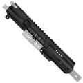 AR-15 .300 Blackout 5'' FORGED UPPER ASSEMBLY WITH 4.5'' HANDGUARD AND COLOR OPTION BUNDLE - Black and Glacier Silver