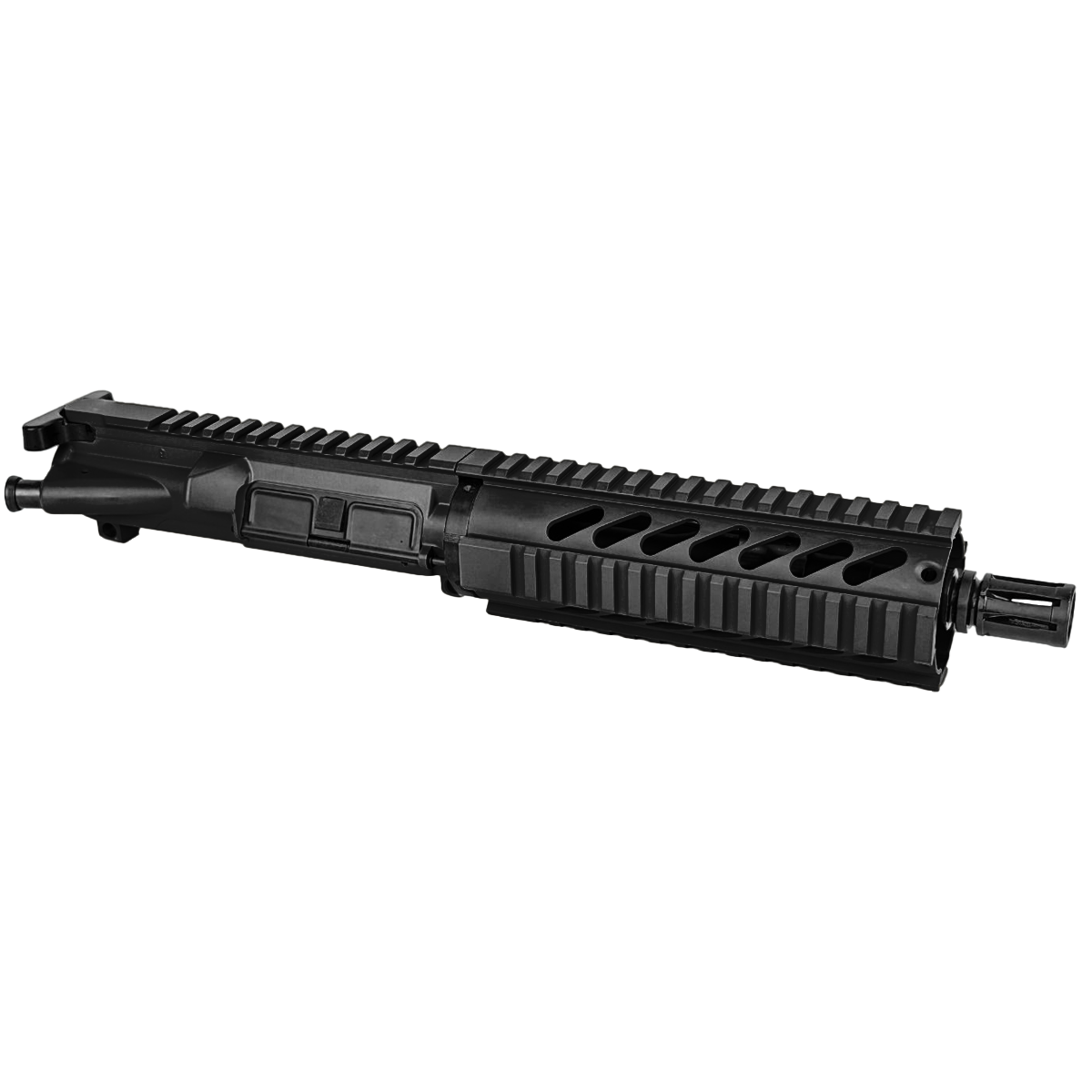 AR-15 .300 AAC Blackout Pistol Upper Assembly 7.5" Barrel 7" Quad Rail Handguard & Charging Handle