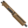 AR-15 .300 AAC Blackout Pistol Upper Assembly 7.5" Barrel 7" Quad Rail Handguard & Charging Handle - Burnt Bronze