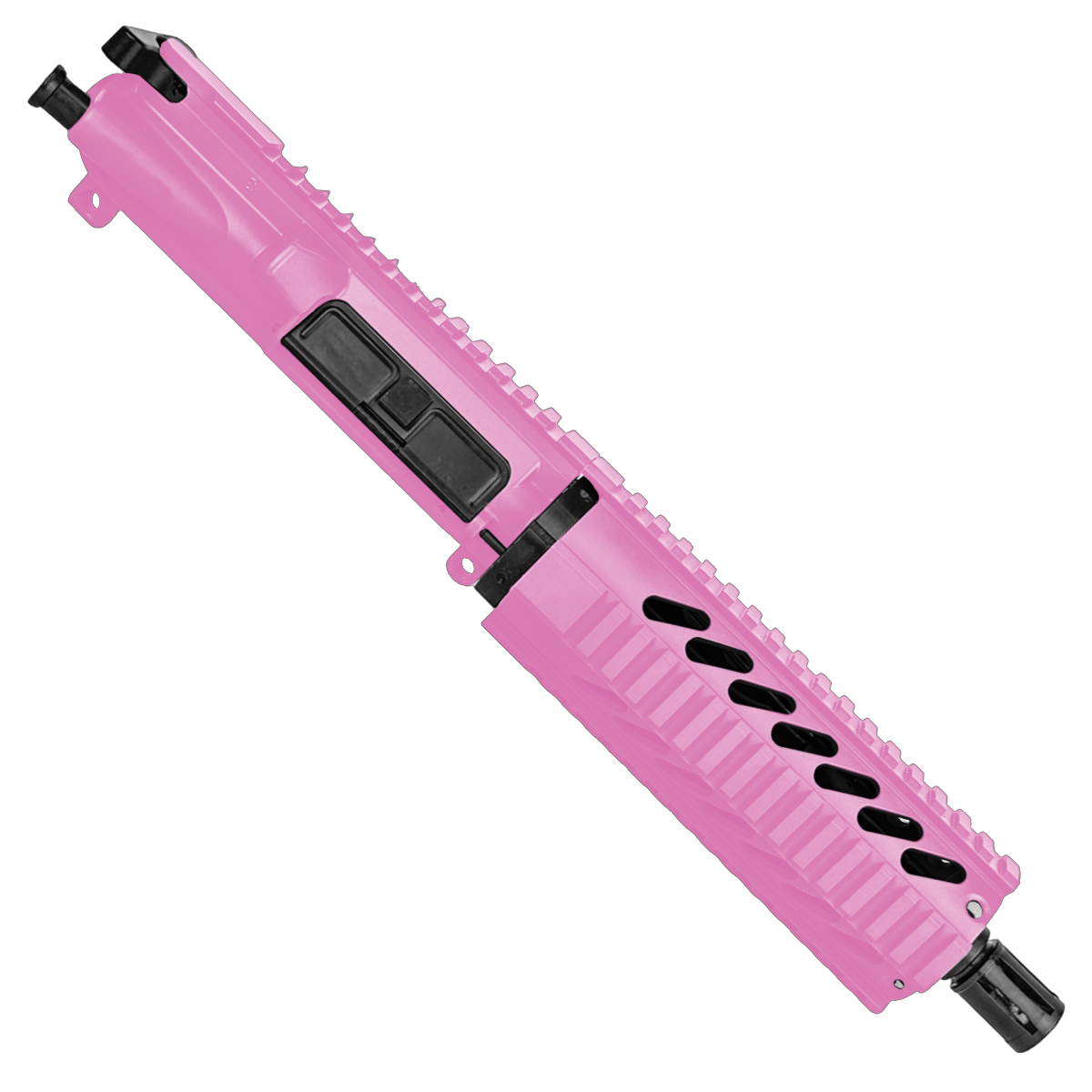 AR-15 7.62x39mm Pistol Upper Assembly 7.5" Barrel 7" Quad Rail Handguard & Charging Handle - Sig Pink