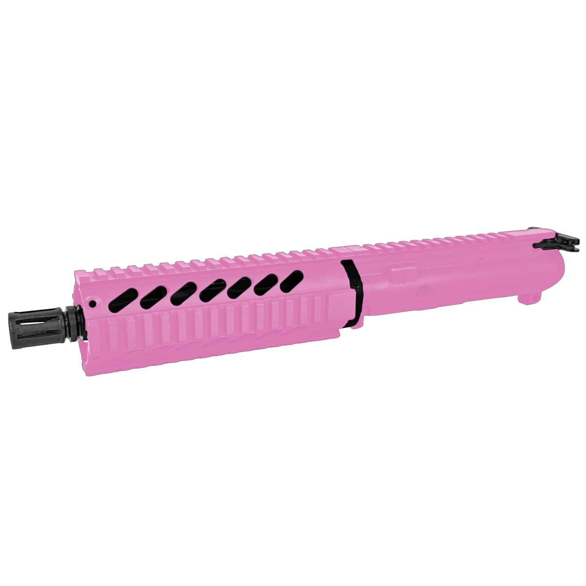 AR-15 7.62x39mm Pistol Upper Assembly 7.5" Barrel 7" Quad Rail Handguard & Charging Handle - Sig Pink