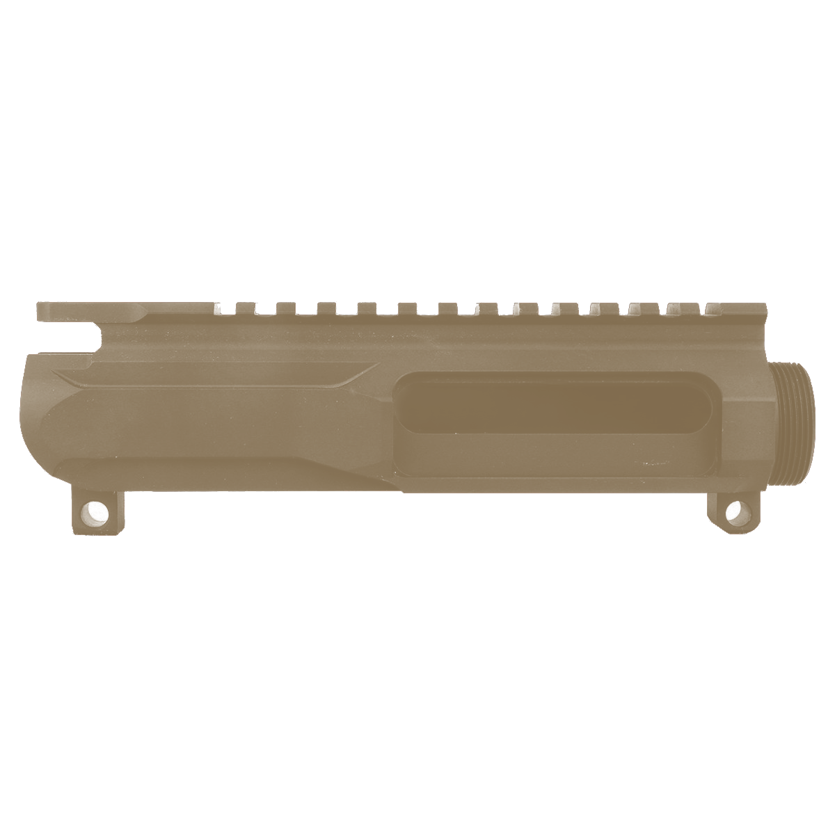AR-15 FLAT DARK EARTH Cerakote Stripped Billet Upper Receiver
