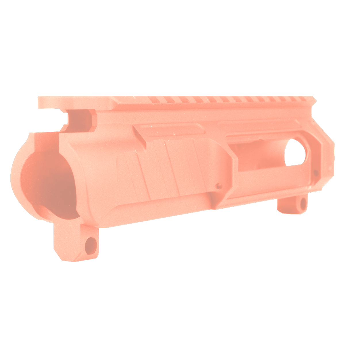 AR-15 Custom Stripped Billet Modular Upper Receiver - Rose Gold