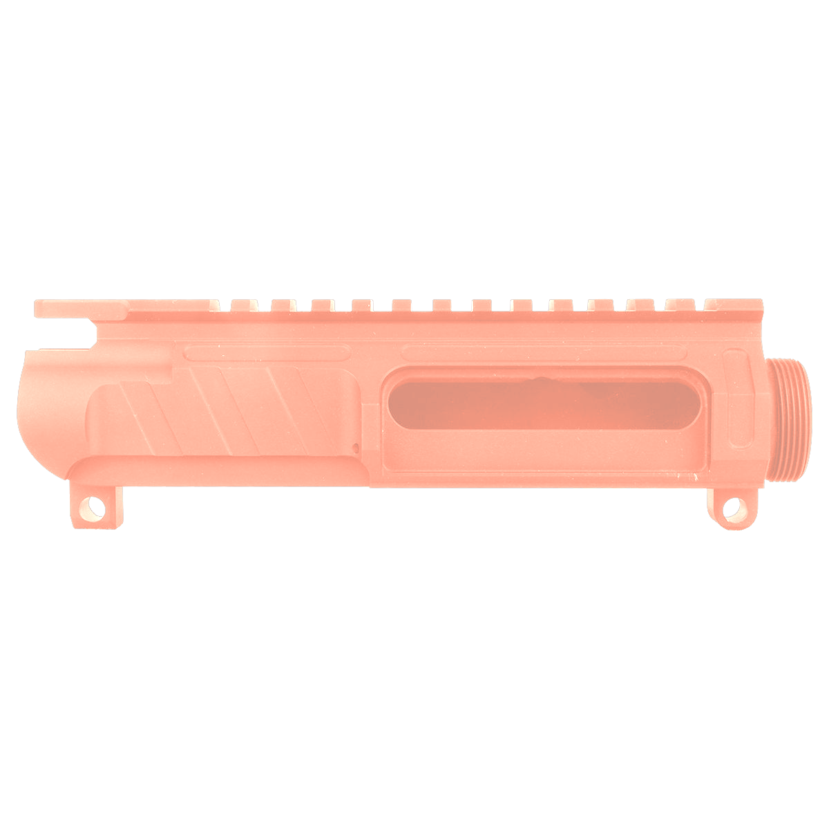 AR-15 Custom Stripped Billet Modular Upper Receiver - Rose Gold