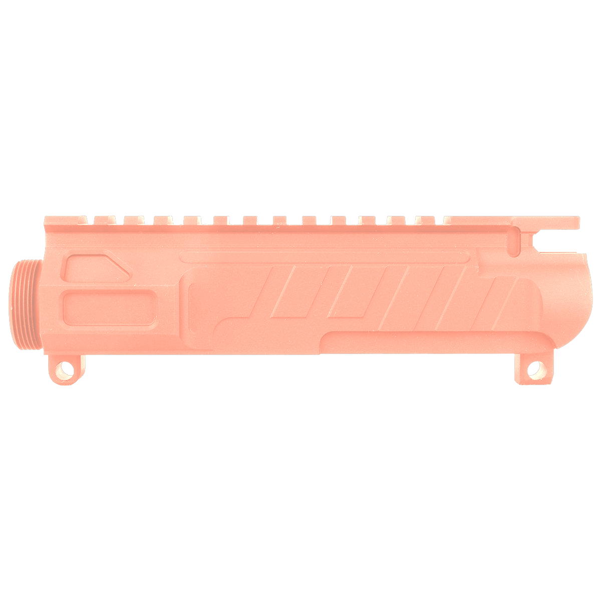AR-15 Custom Stripped Billet Modular Upper Receiver - Rose Gold