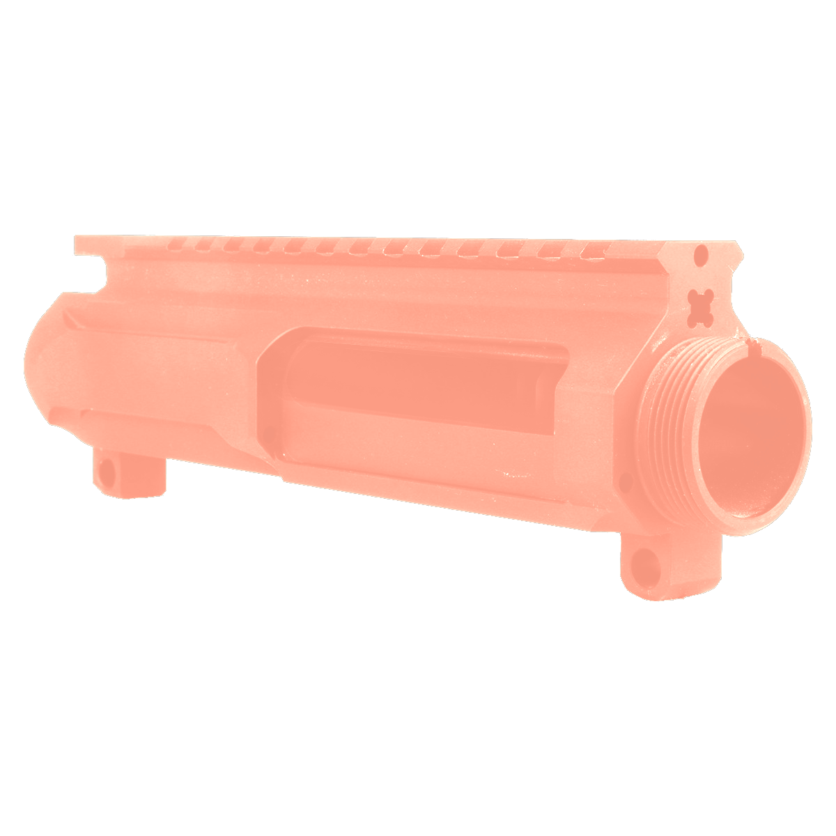 AR-15 Stripped Billet Upper Receiver - Rose Gold
