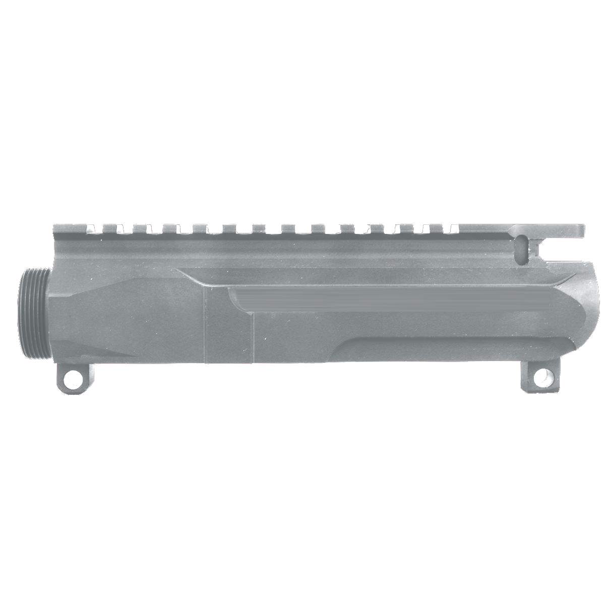 AR-15 Stripped Billet Upper Receiver - Tungsten Gray