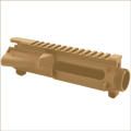 AR-15 Stripped Upper Receiver- Cerakote Burnt Bronze