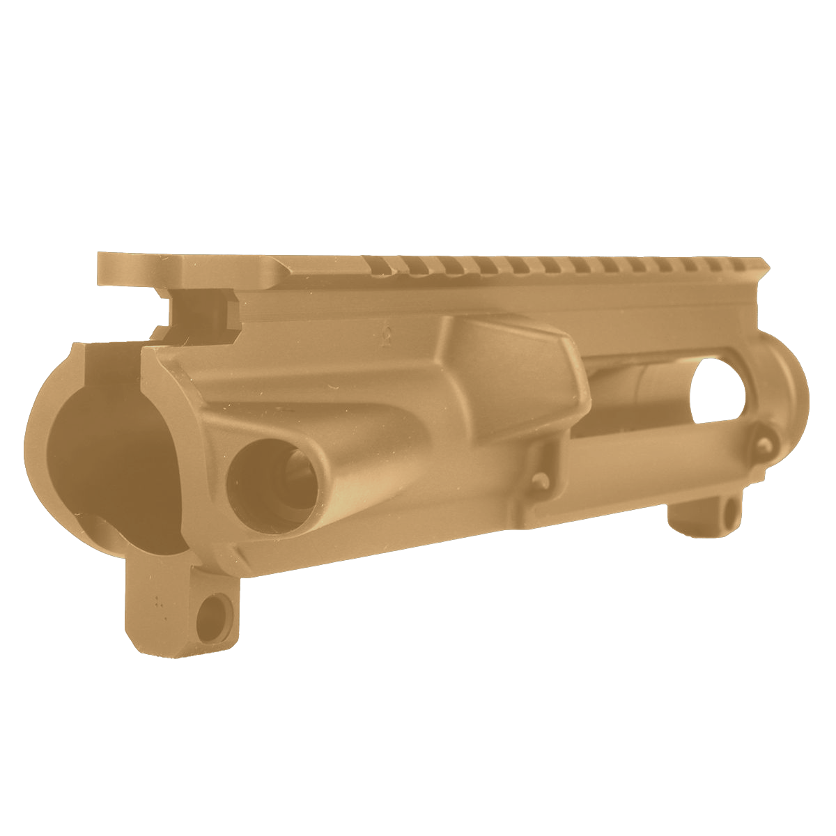 AR-15 Stripped Upper Receiver- Cerakote Burnt Bronze