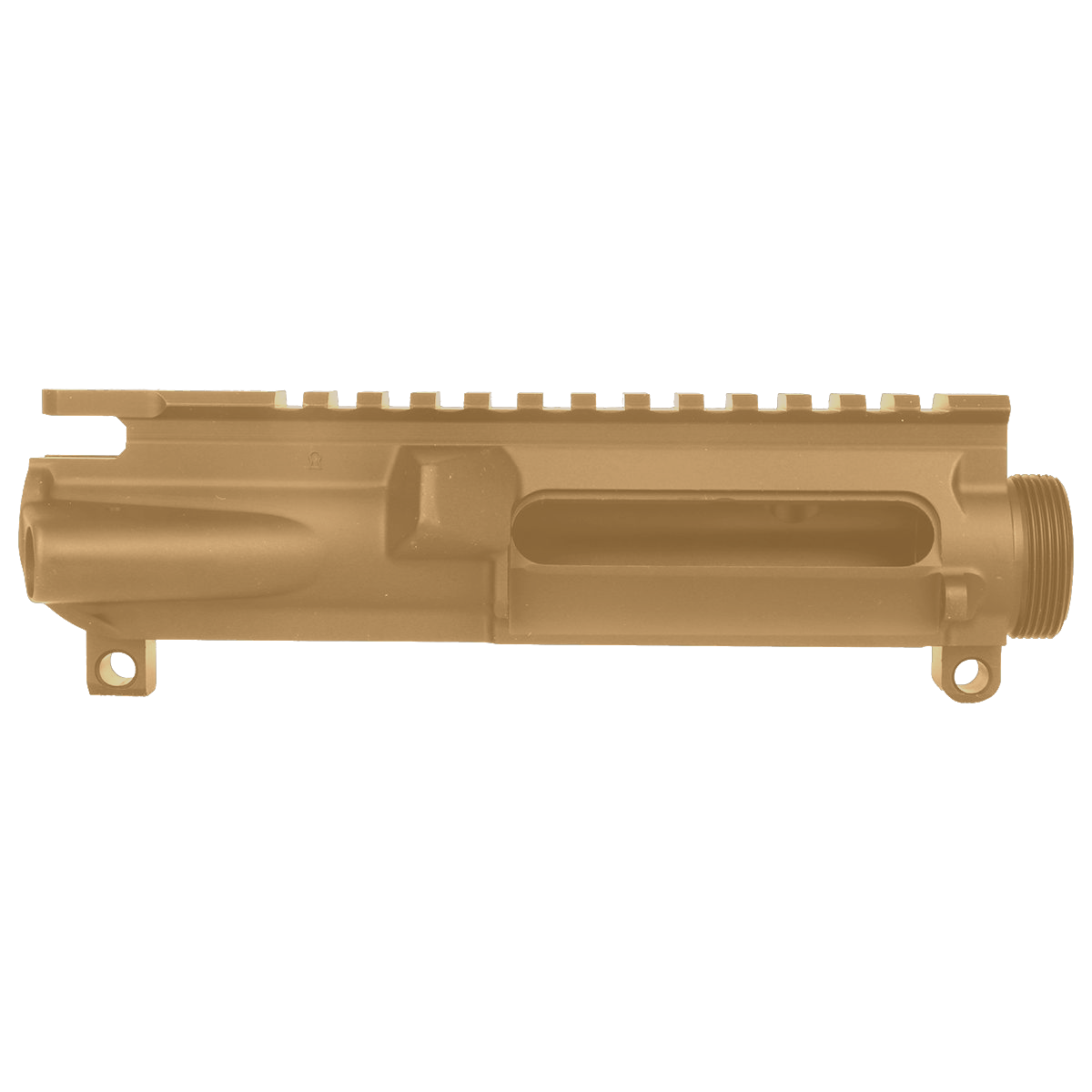 AR-15 Stripped Upper Receiver- Cerakote Burnt Bronze