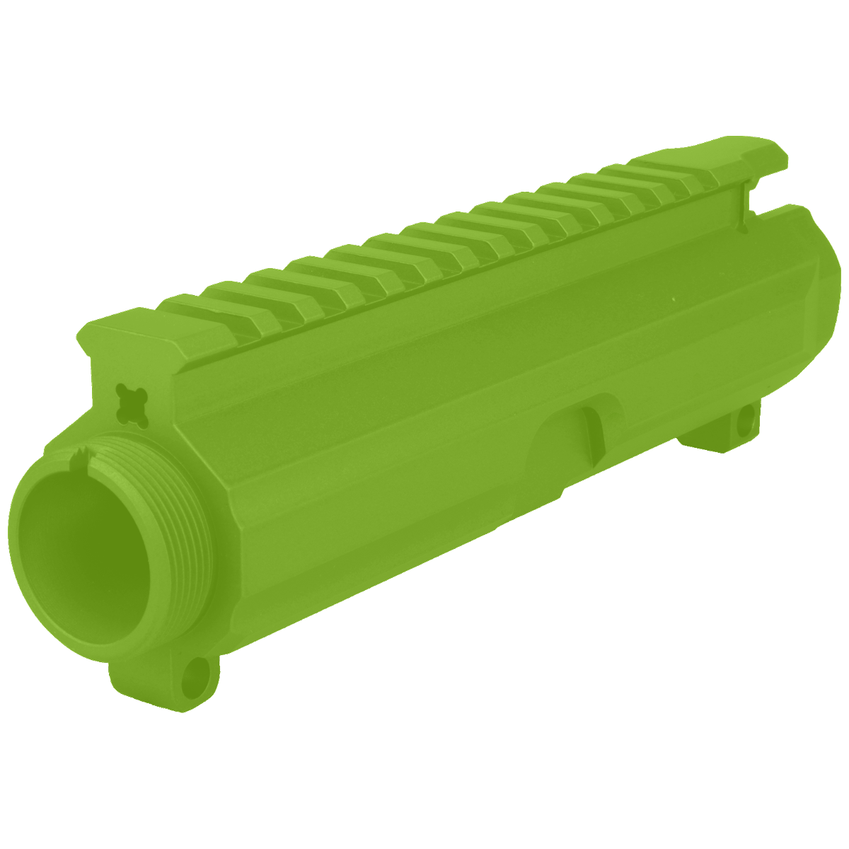 AR-15 Stripped Billet Upper Receiver - Zombie Green