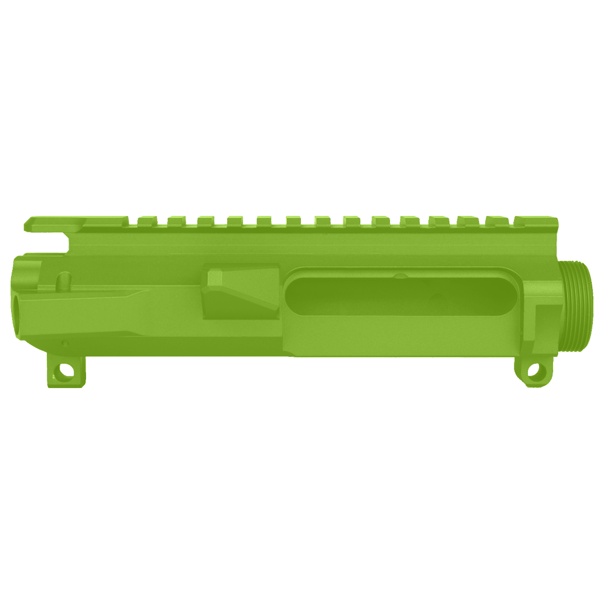 AR-15 Stripped Billet Upper Receiver - Zombie Green