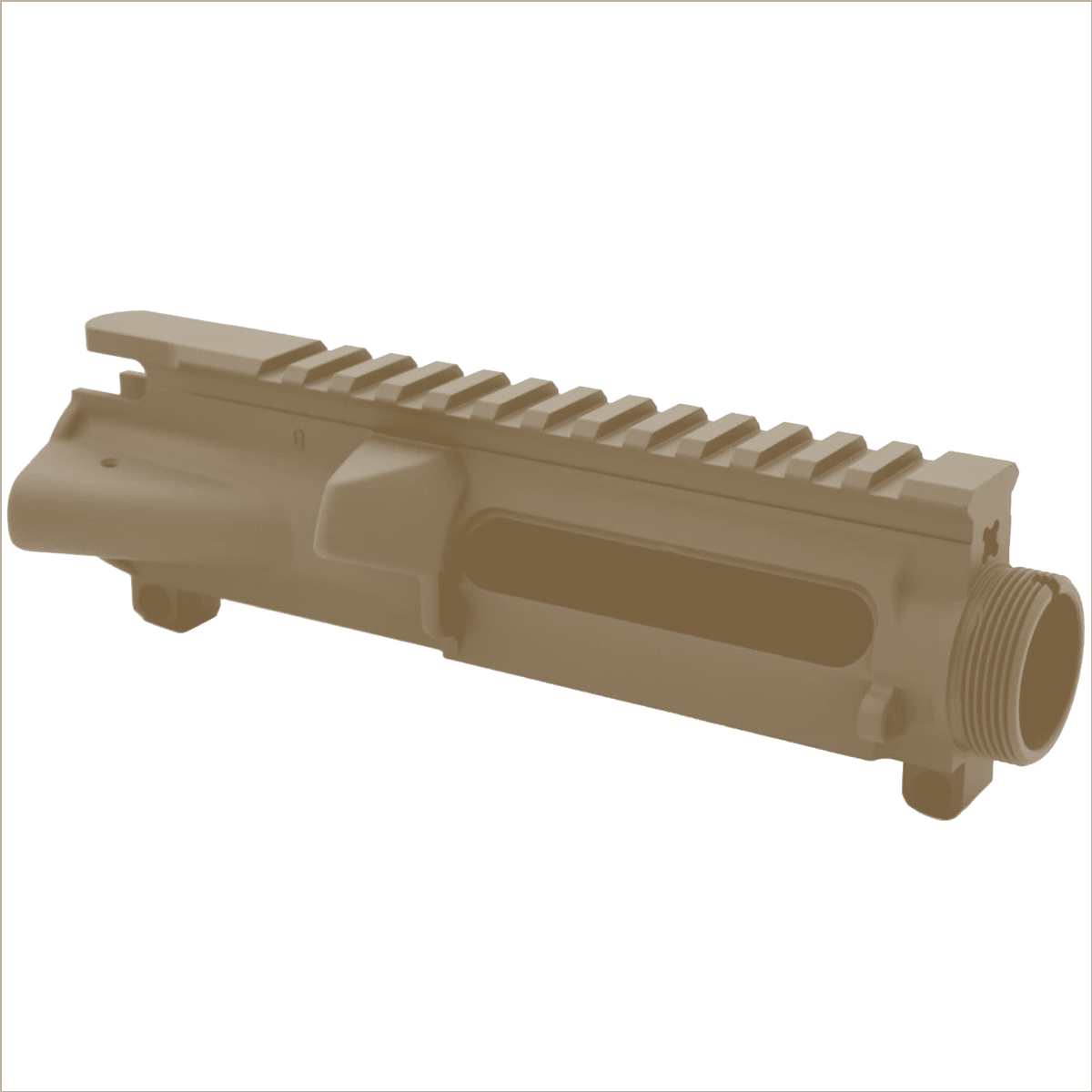 AR-15 "F.D.E. FLAT DARK EARTH" Cerakote Stripped Upper Receiver