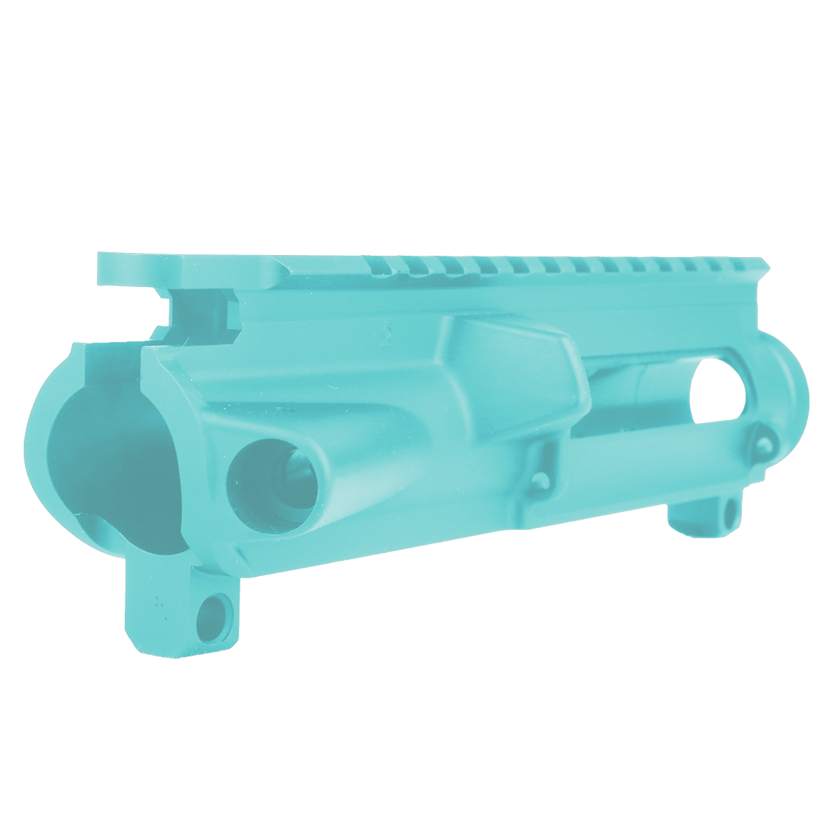 AR-15 Forged Stripped Upper Receiver - Cerakote Robins Egg Blue