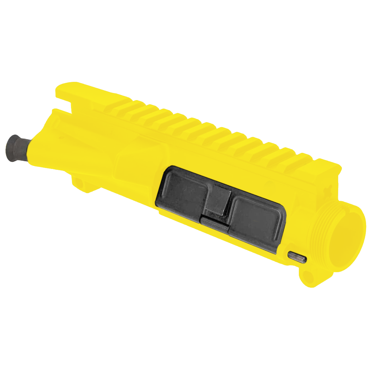 AR-15 Upper Receiver Assembly w/ Ejection Port Cover & Forward Assist Installed - Lemon Zest