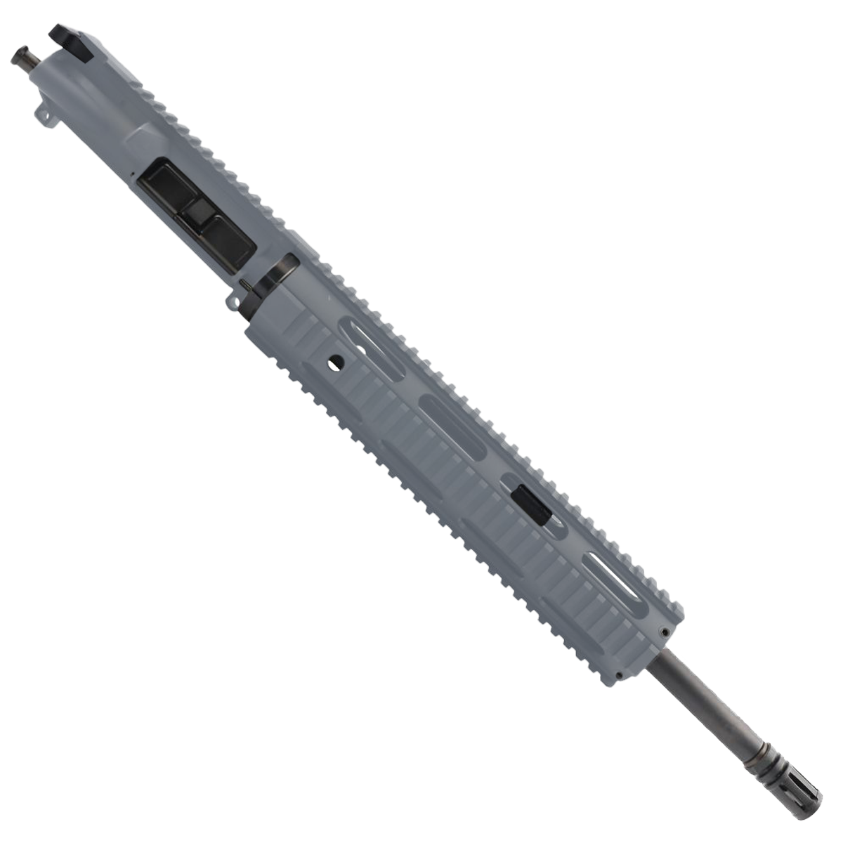 AR-15 Cerakote Sniper Grey 16" Upper Build 5.56 NATO Barrel 12" Quad Rail