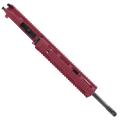 AR-300 16" Upper Assembly .300 AAC Blackout Barrel With 12" Quad Rail Handguard & Charging Handle - Cranberry Frost