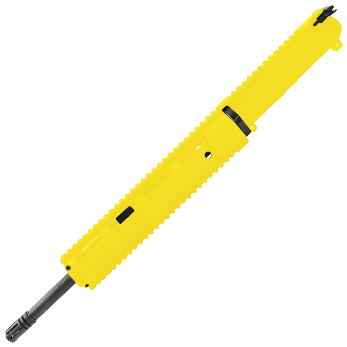 AR-300 16" Upper Assembly .300 AAC Blackout Barrel With 12" Quad Rail Handguard & Charging Handle - Lemon Zest