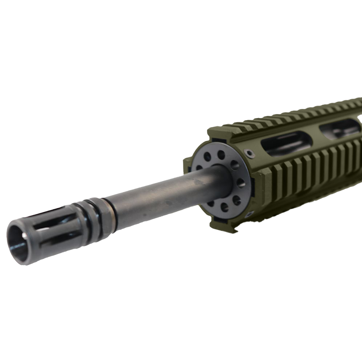 AR-300 16" Upper Assembly .300 AAC Blackout Barrel With 12" Quad Rail Handguard & Charging Handle - Magpul ODG