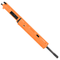 AR-300 16" Upper Assembly .300 AAC Blackout Barrel With 12" Quad Rail Handguard & Charging Handle - Tequila Sunrise Orange