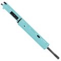 AR-300 16" Upper Assembly .300 AAC Blackout Barrel With 12" Quad Rail Handguard & Charging Handle - Robins Egg Blue