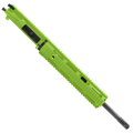 AR-300 16" Upper Assembly .300 AAC Blackout Barrel With 12" Quad Rail Handguard & Charging Handle - Zombie Green