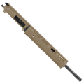 AR-47 16" Upper Assembly 7.62x39mm Barrel With 12" Quad Rail Handguard & Charging Handle - Flat Dark Earth
