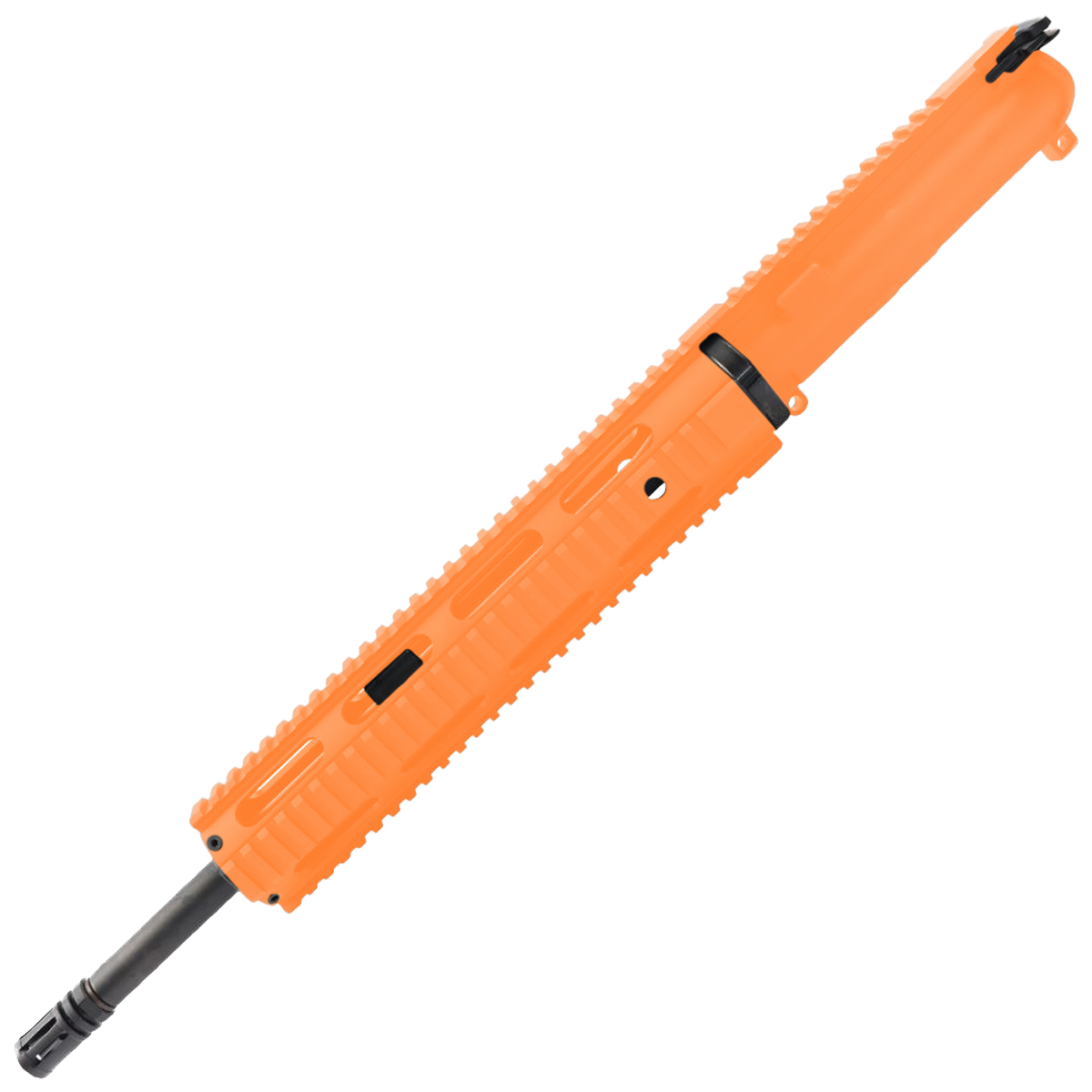 AR-47 16" Upper Assembly 7.62x39mm Barrel With 12" Quad Rail Handguard & Charging Handle - Tequila Sunrise Orange
