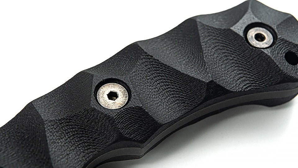 Wilmont Knives Persian Fighter, 4.25" Tanto Fixed Blade Knife, with Custom Sheath and Clip