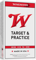 Winchester USA 308 Winchester Ammunition 147 Grain Full Metal Jacket Boat Tail - USA3081